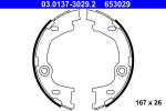 Piduriklotside komplekt,seisupidur ATE 03.0137-3029.2