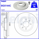 Piduriketas DELPHI BG5144C