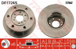 Piduriketas TRW DF1726S