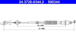 Tross,sidurikasutus ATE 24.3728-0344.2