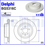 Piduriketas DELPHI BG5316C