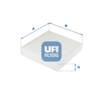 Filter,salongi&otilde;hk UFI 53.256.00