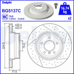 Piduriketas DELPHI BG5137C