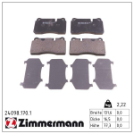 Piduriklotsi komplekt,ketaspidur ZIMMERMANN 24098.170.1