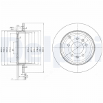 Piduriketas DELPHI BG3684