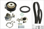 Veepump + hammasrihmakomplekt Schaeffler INA 530 0961 30