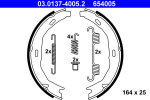 Piduriklotside komplekt,seisupidur ATE 03.0137-4005.2
