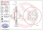 Piduriketas BREMBO 09.D974.11