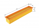 &Otilde;hufilter BOSCH 1 457 433 522
