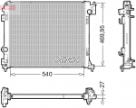 Radiaator,mootorijahutus DENSO DRM46065