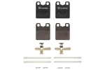 Piduriklotsi komplekt, ketaseisupidur BREMBO P 23 201