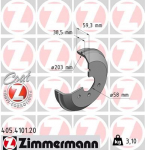 Piduritrummel ZIMMERMANN 405.4101.20