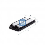 &Otilde;hufilter UFI 30.276.00