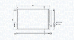 Kondensaator,kliimaseade MAGNETI MARELLI 350203814000