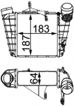 Kompressori&otilde;hu radiaator MAHLE CI 298 000S
