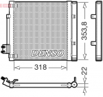 Kondensaator,kliimaseade DENSO DCN99082