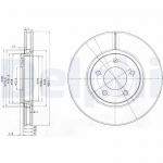 Piduriketas DELPHI BG3716