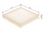 Filter,salongi&otilde;hk BOSCH 1 987 435 134