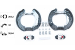 Piduriklotside komplekt TEXTAR 84057402