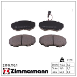 Piduriklotsi komplekt,ketaspidur ZIMMERMANN 23917.195.1