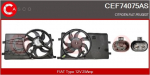 Elektrimootor,radiaatoriventilaator CASCO CEF74075AS