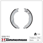 Piduriklotside komplekt,seisupidur ZIMMERMANN 10990.113.5