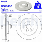 Piduriketas DELPHI BG4948C