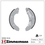 Piduriklotside komplekt ZIMMERMANN 10990.112.8
