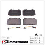 Piduriklotsi komplekt,ketaspidur ZIMMERMANN 23271.175.2
