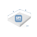 Filter,salongi&otilde;hk UFI 53.207.00