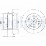 Piduriketas DELPHI BG3677