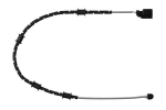 Hoiatuskontakt, piduriklotsi kulumine TEXTAR 98049600