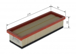 &Otilde;hufilter BOSCH F 026 400 036