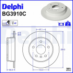 Piduriketas DELPHI BG3910C