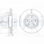 Piduriketas DELPHI BG9016