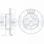 Piduriketas DELPHI BG3535