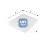 Filter,salongi&otilde;hk UFI 53.254.00