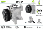 Kompressor,kliimaseade VALEO 814727