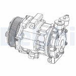 Kompressor,kliimaseade DELPHI CS20351