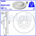 Piduriketas DELPHI BG5143C