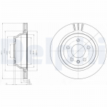 Piduriketas DELPHI BG3894