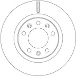 Piduriketas TRW DF6785