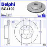 Piduriketas DELPHI BG4100