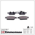 Piduriklotsi komplekt,ketaspidur ZIMMERMANN 24623.180.2