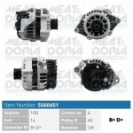 Generaator MEAT & DORIA 5560451