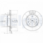 Piduriketas DELPHI BG3702C