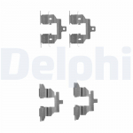 Lisakomplekt, ketaspiduriklotsid DELPHI LX0531