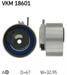 Pingutusrull,Hammasrihm SKF VKM 18601