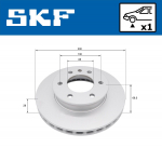 Piduriketas SKF VKBD 81395 V1