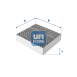 Filter,salongi&otilde;hk UFI 54.144.00